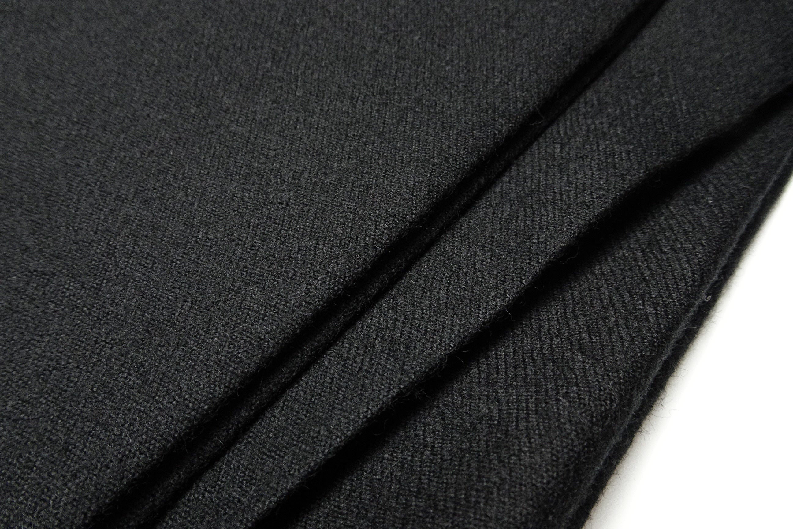 Black Flannel Trousers EU46/W30 (409)