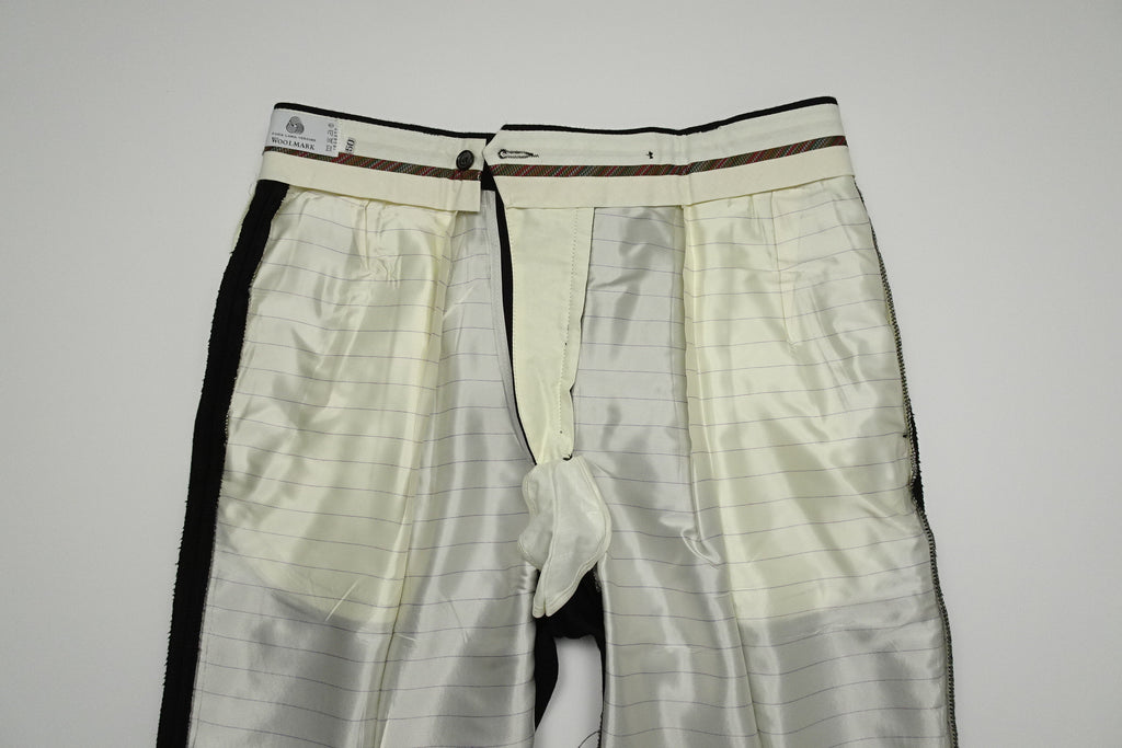 Black Flannel Trousers EU48/W32 (ATR418)