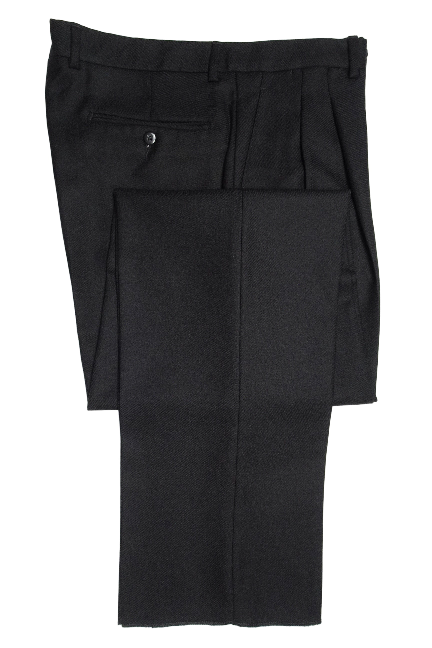 Black Flannel Trousers EU48/W32