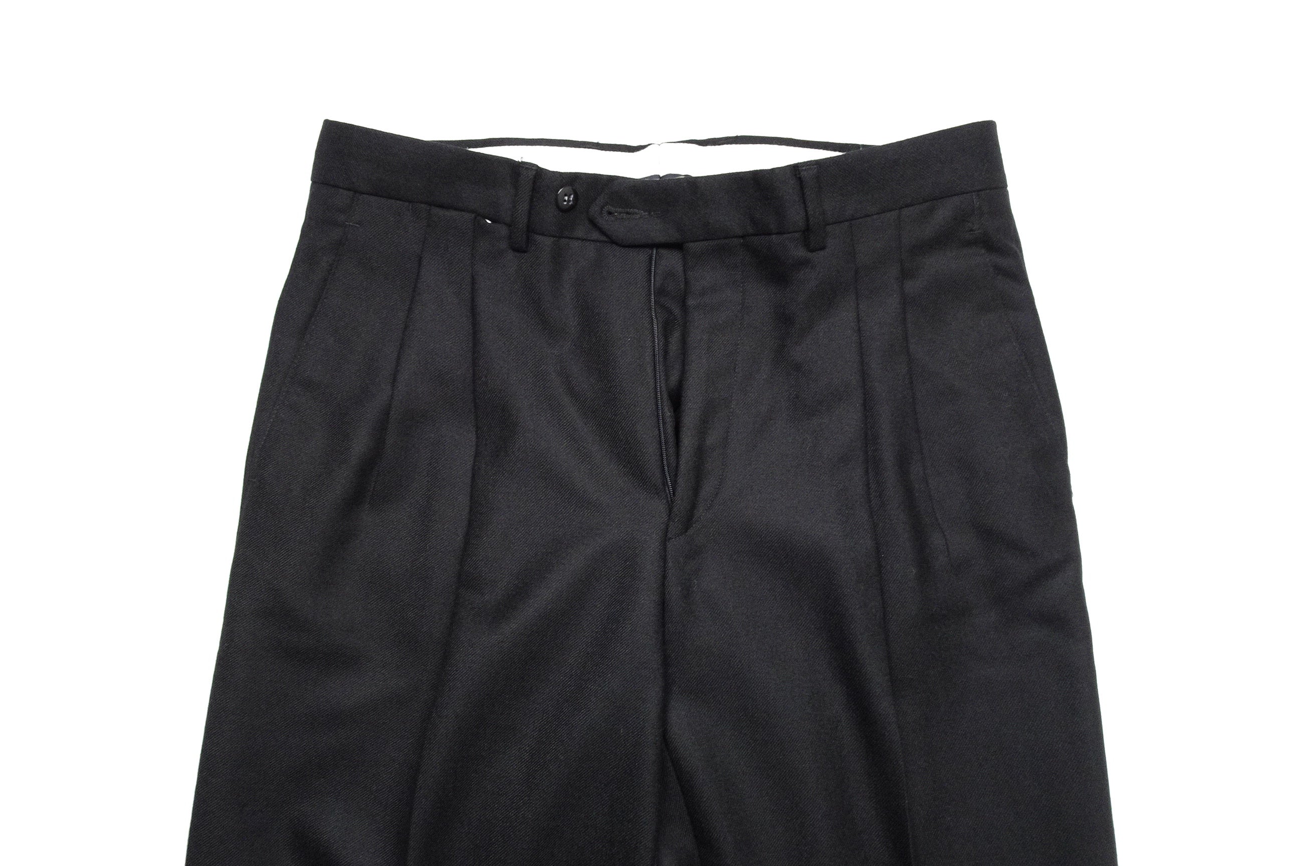 Black Flannel Trousers EU48/W32