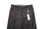 Grey/Brown Twill Trousers EU46/W30