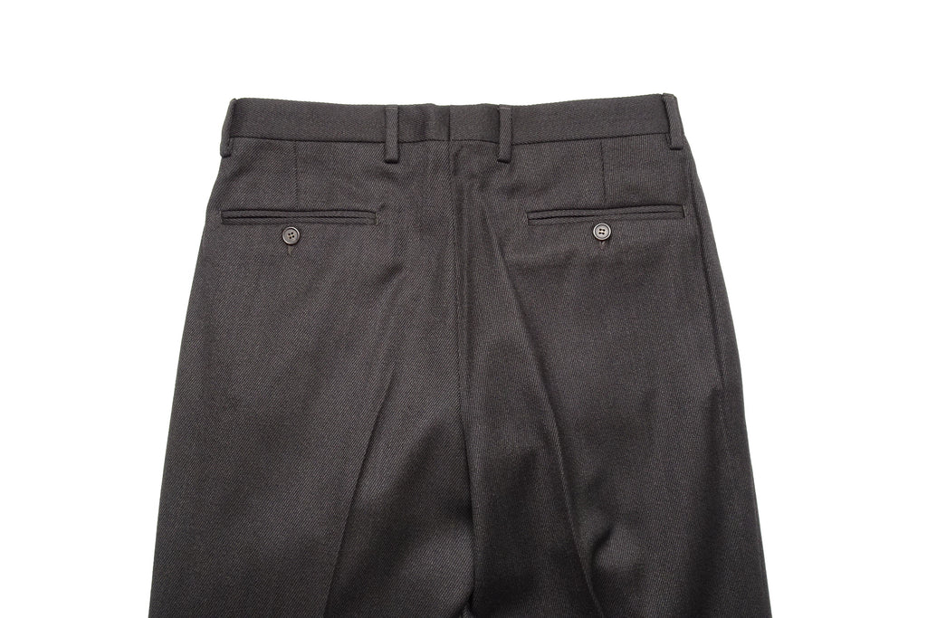 Grey/Brown Twill Trousers EU46/W30