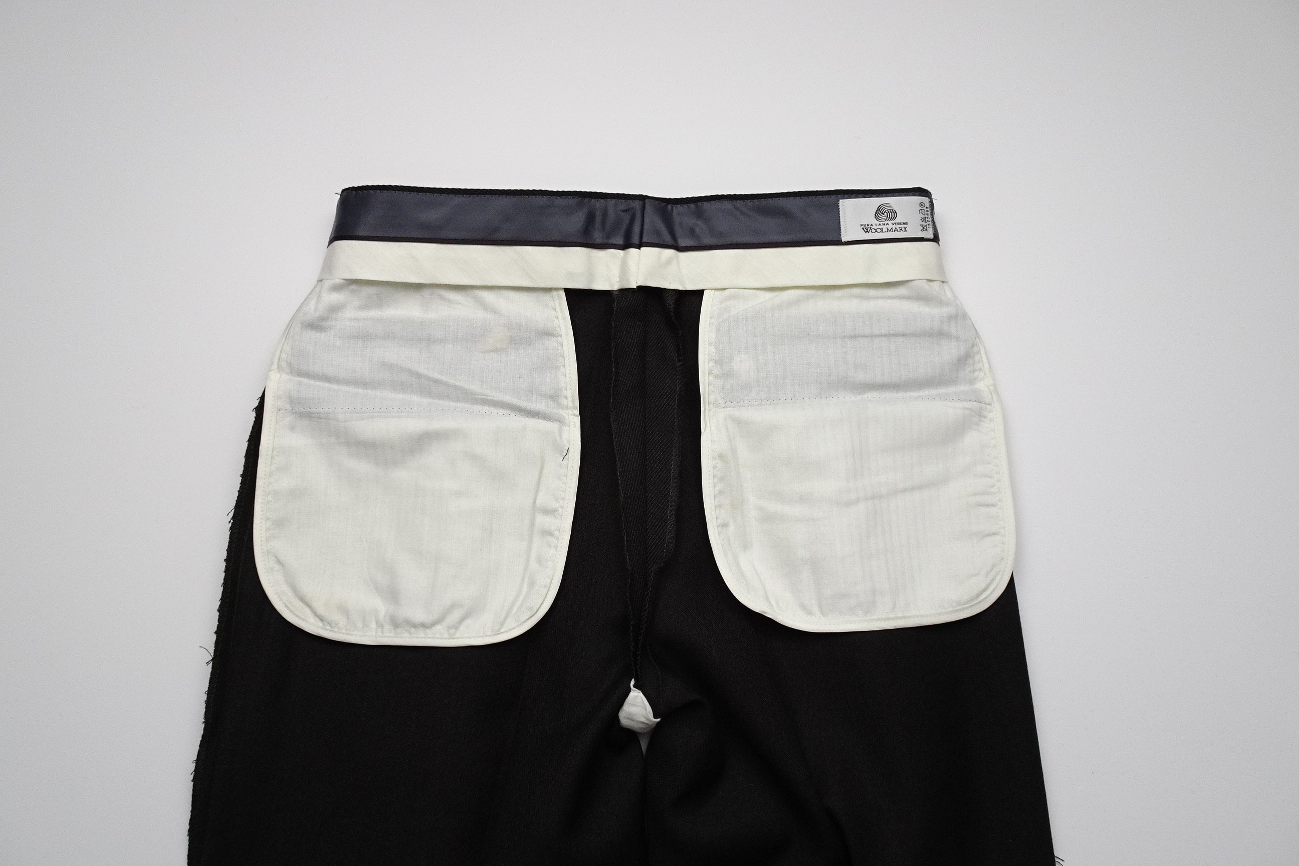 Grey/Brown Twill Trousers EU46/W30