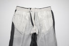 Mid Grey Flannel Chalkstripe Trousers