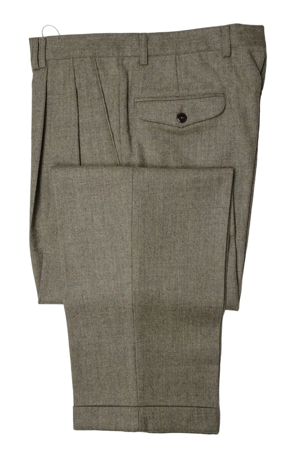 Light Brown Flannel Trousers EU50/W34
