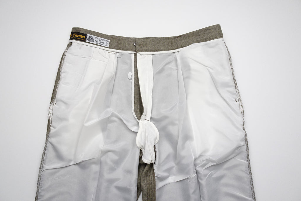 Light Brown Flannel Trousers EU50/W34