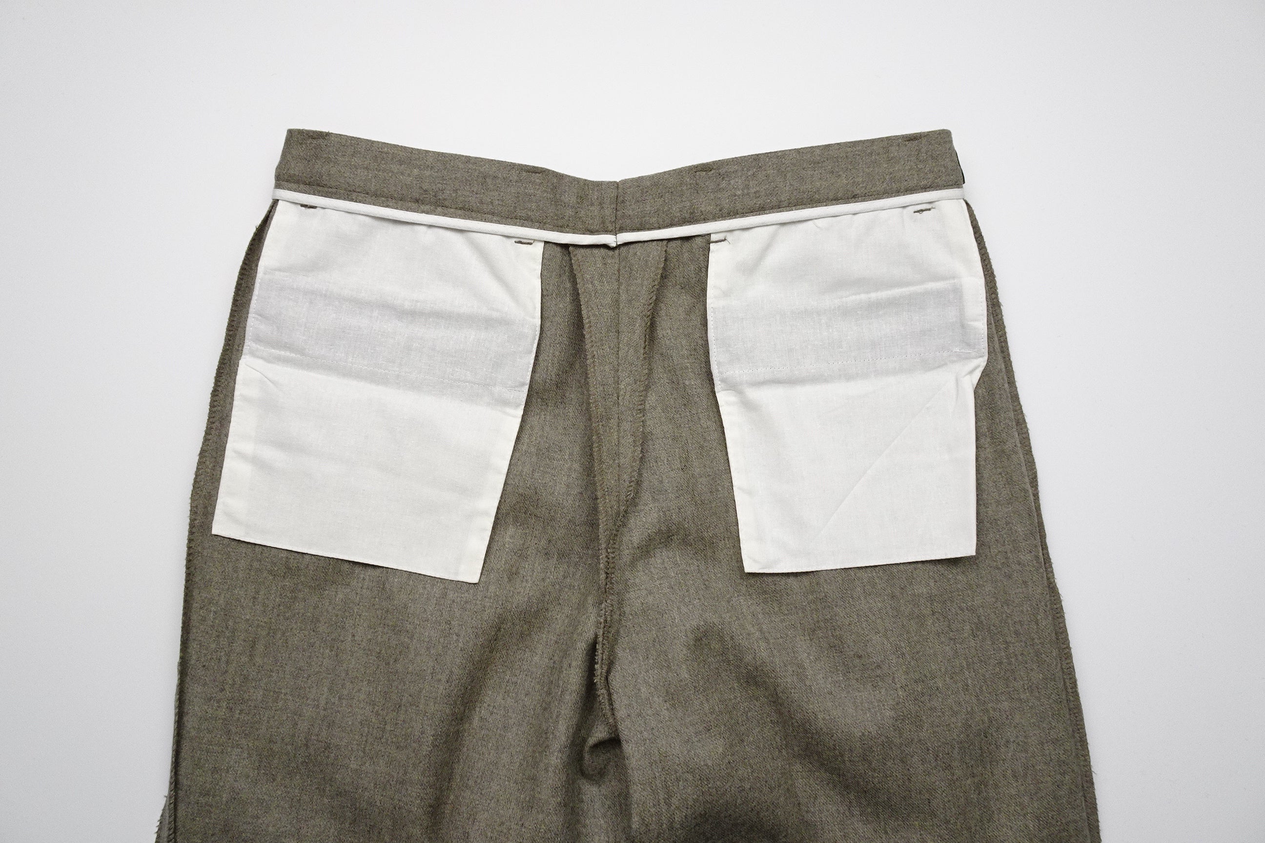 Light Brown Flannel Trousers EU50/W34