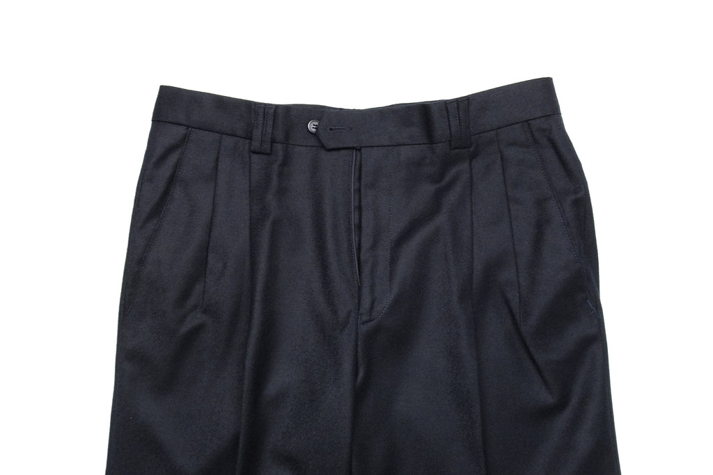 Navy Flannel Trousers EU48/W32