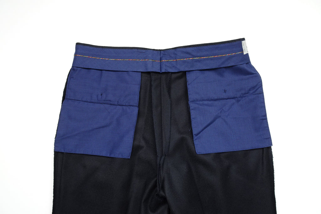 Navy Flannel Trousers EU48/W32
