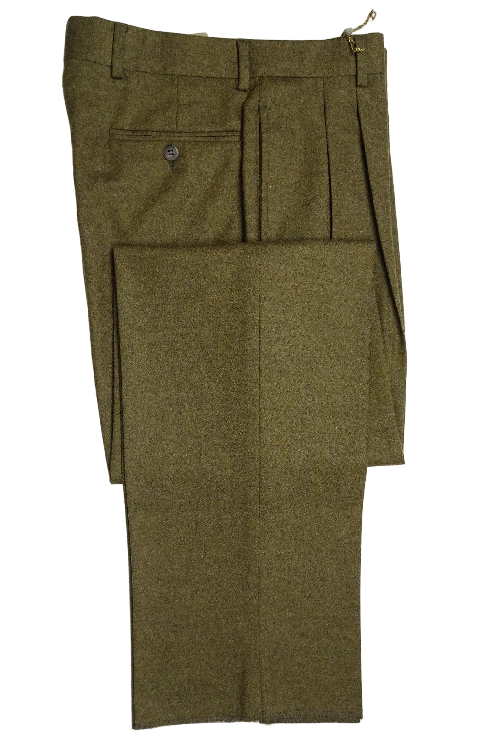 Green/Brown Flannel Trousers