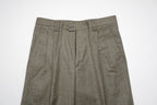 Oatmeal Flannel Trousers EU46/W30
