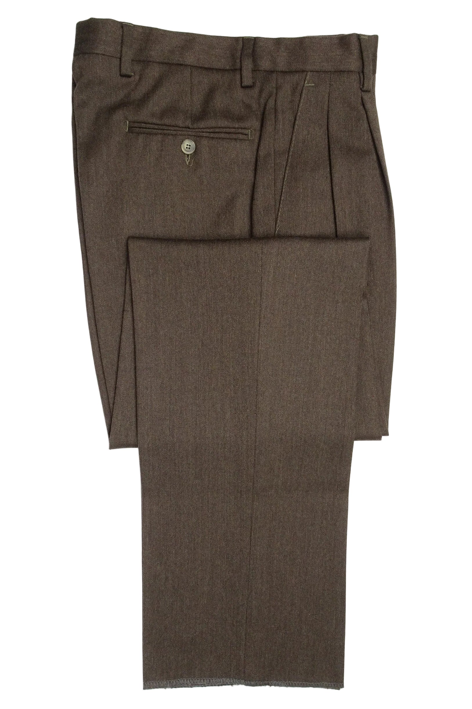 Mid Brown Covert Trousers EU46/W30