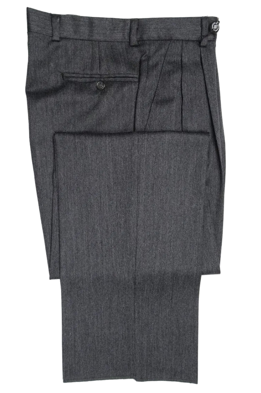 Mid Grey Covert Trousers EU46/W30