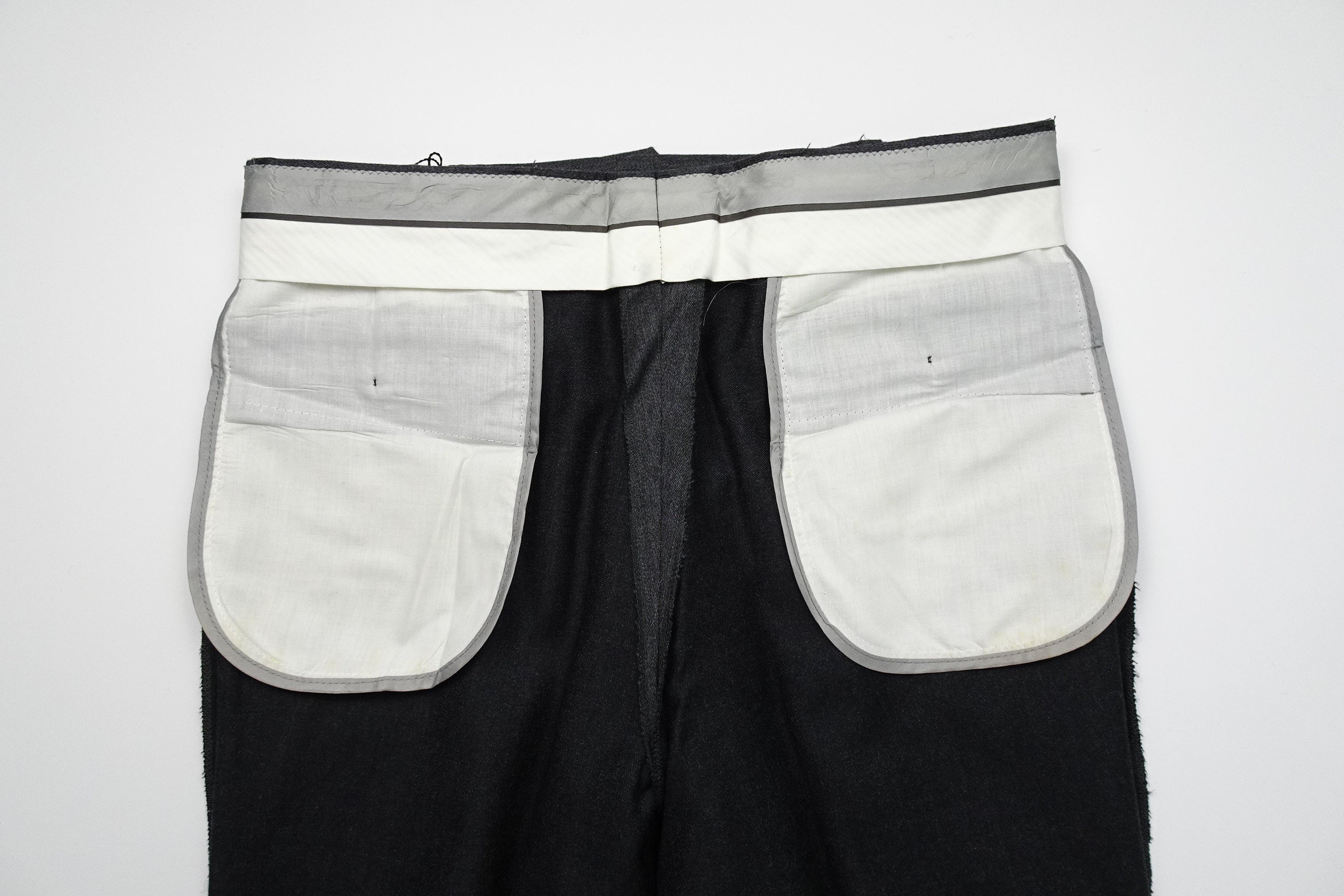 Mid Grey Covert Trousers EU46/W30