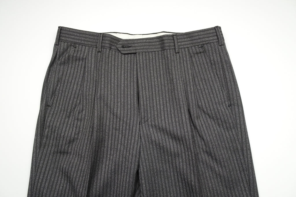 Mid Grey Striped Trousers EU50/W34 (ATR557)