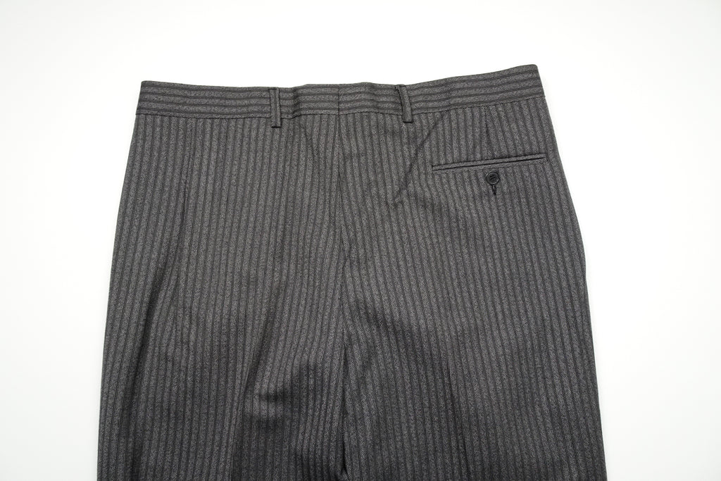 Mid Grey Striped Trousers EU50/W34 (ATR557)