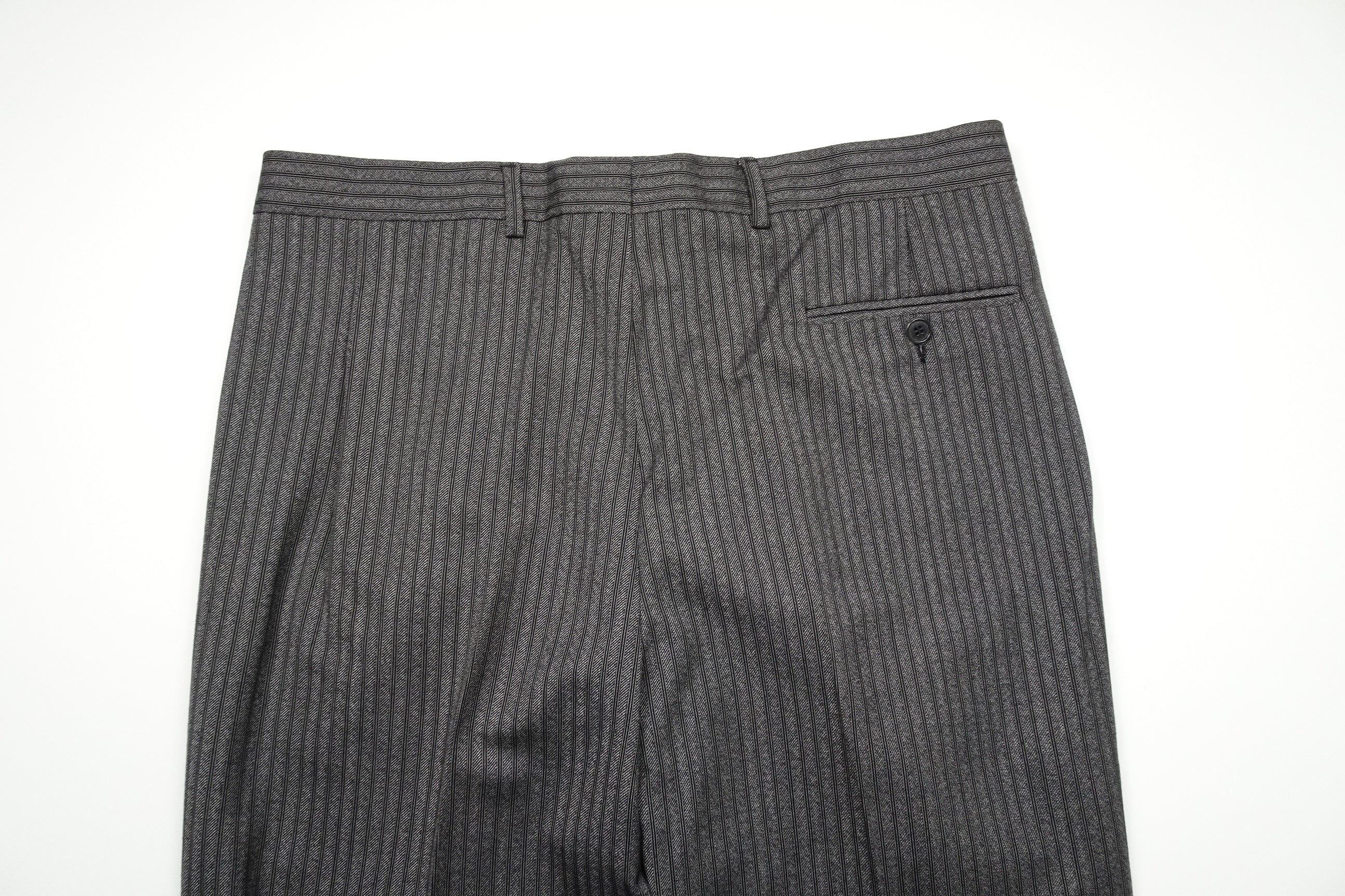 Mid Grey Striped Trousers EU50/W34 (ATR559)