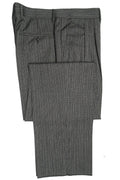 Mid Grey Striped Trousers EU52/W36 (ATR562)