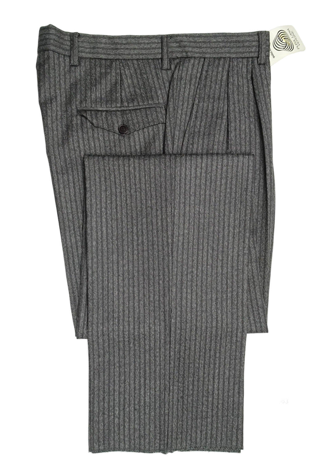 Mid Grey Striped Trousers EU48/W32 (ATR566)