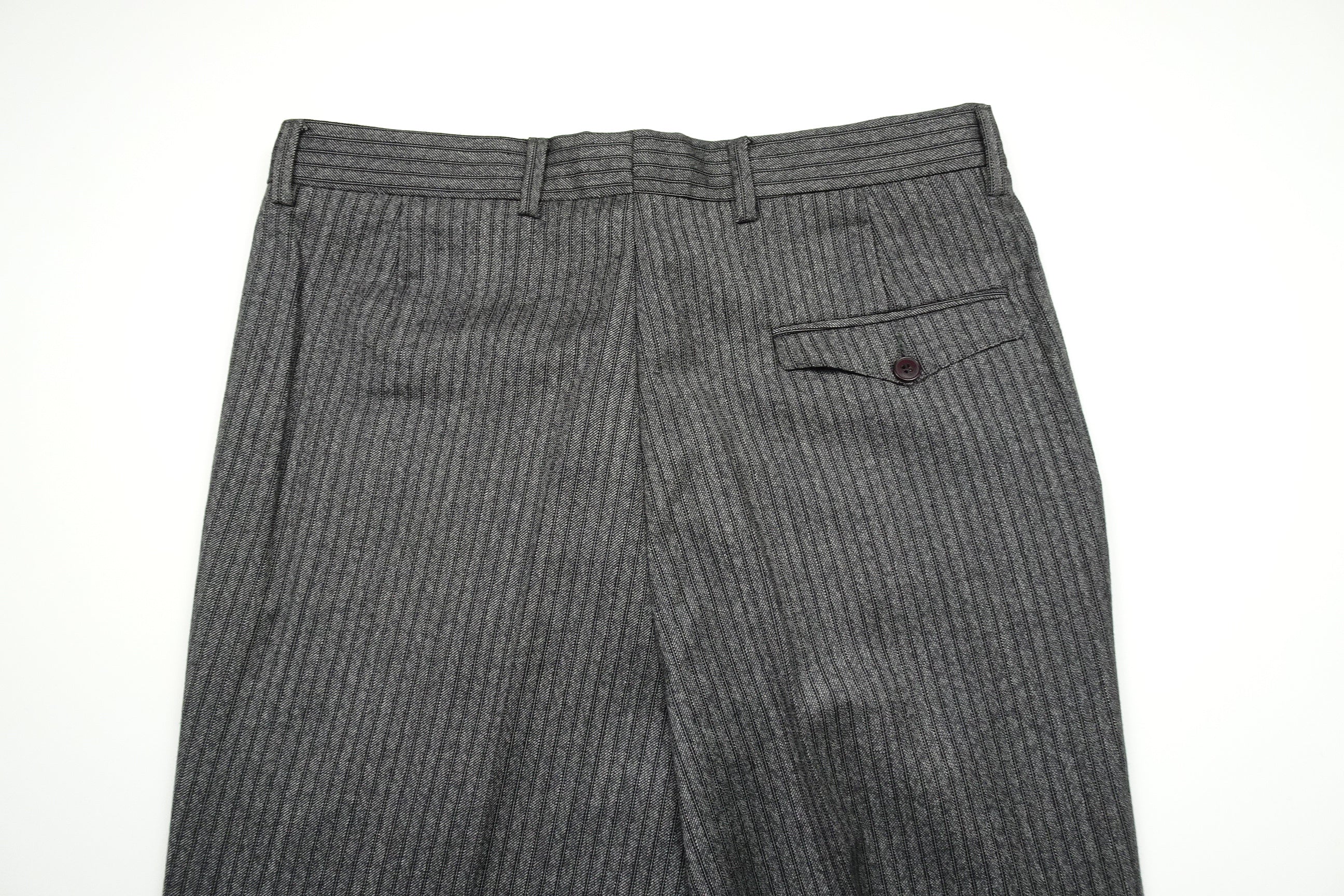 Mid Grey Striped Trousers EU48/W32 (ATR567)