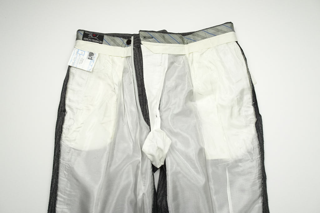 Mid Grey Striped Trousers EU48/W32 (ATR566)