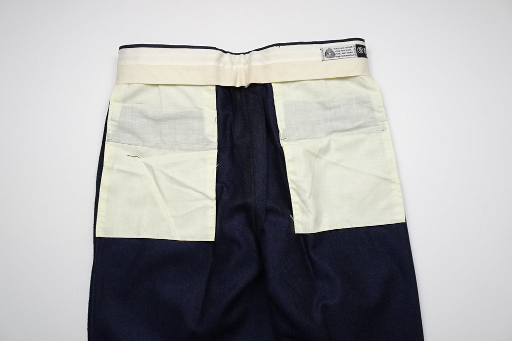 Blue Flannel Trousers EU46/W30