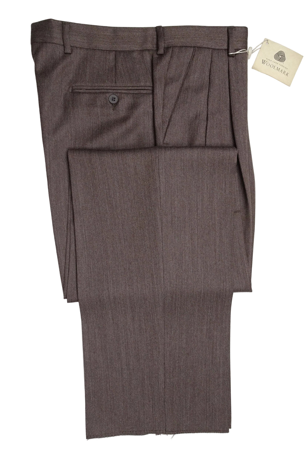 Mid Brown Covert Trousers EU48/W32