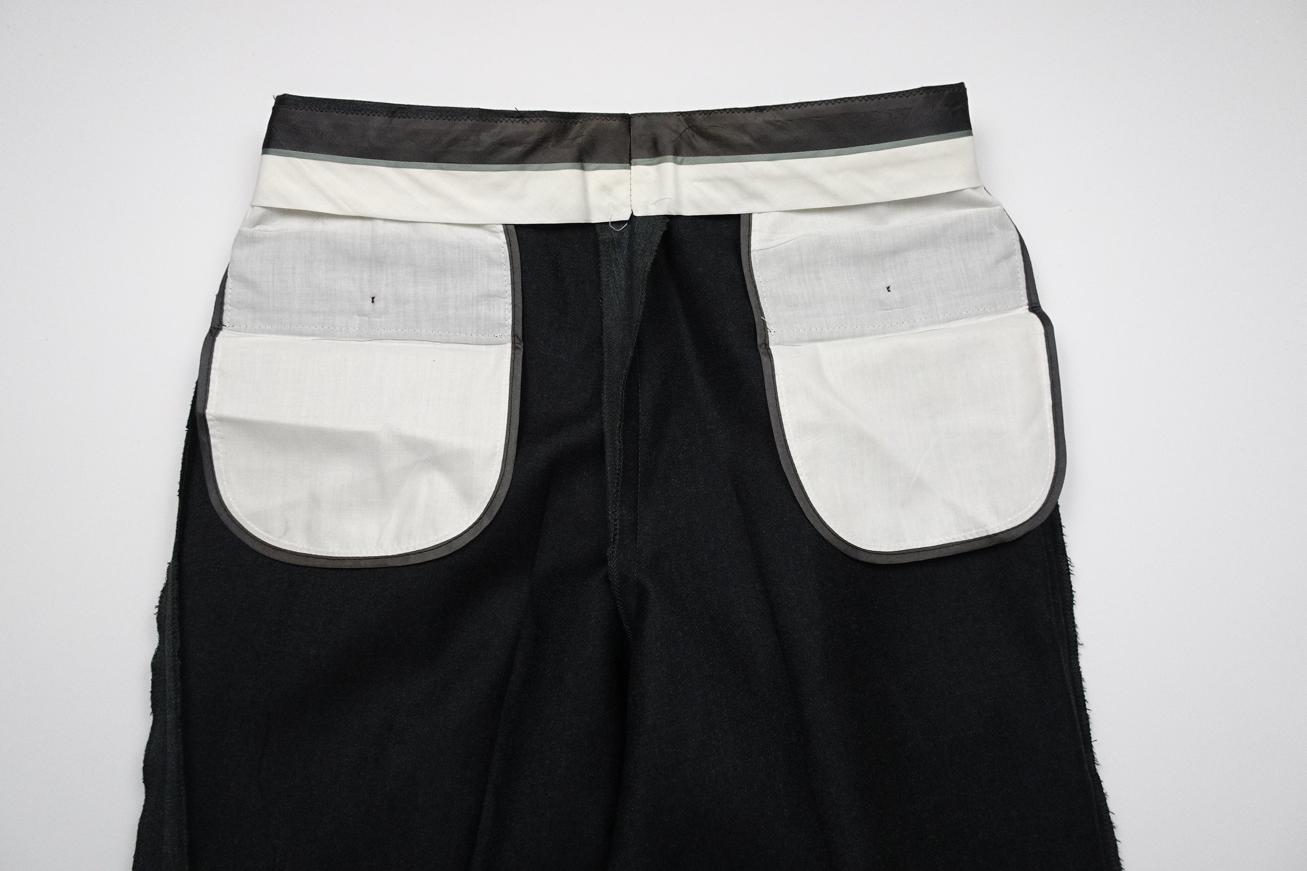 Mid Grey Covert Trousers EU48/W32