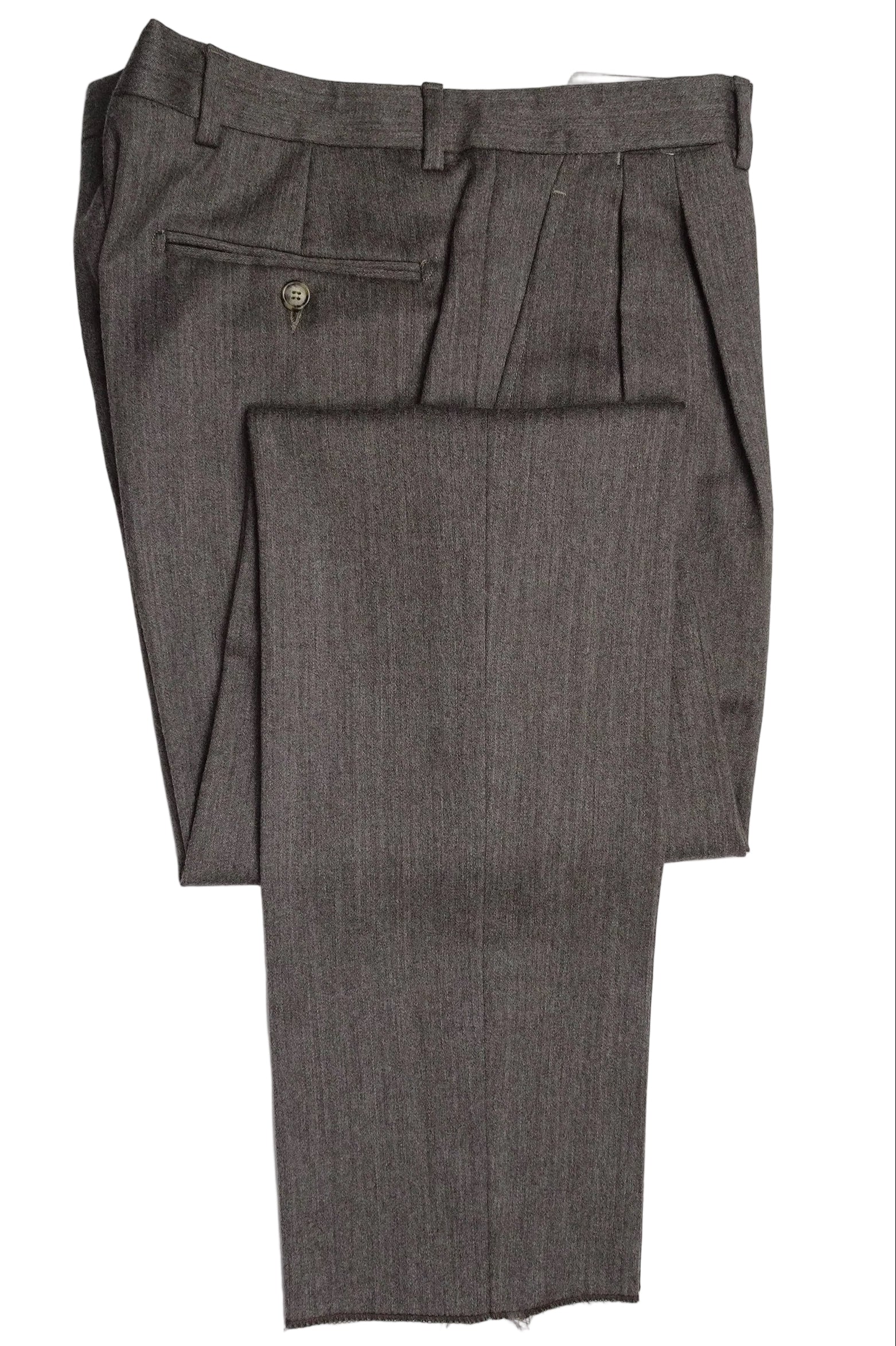 Mid Brown Covert Trousers EU48/W32