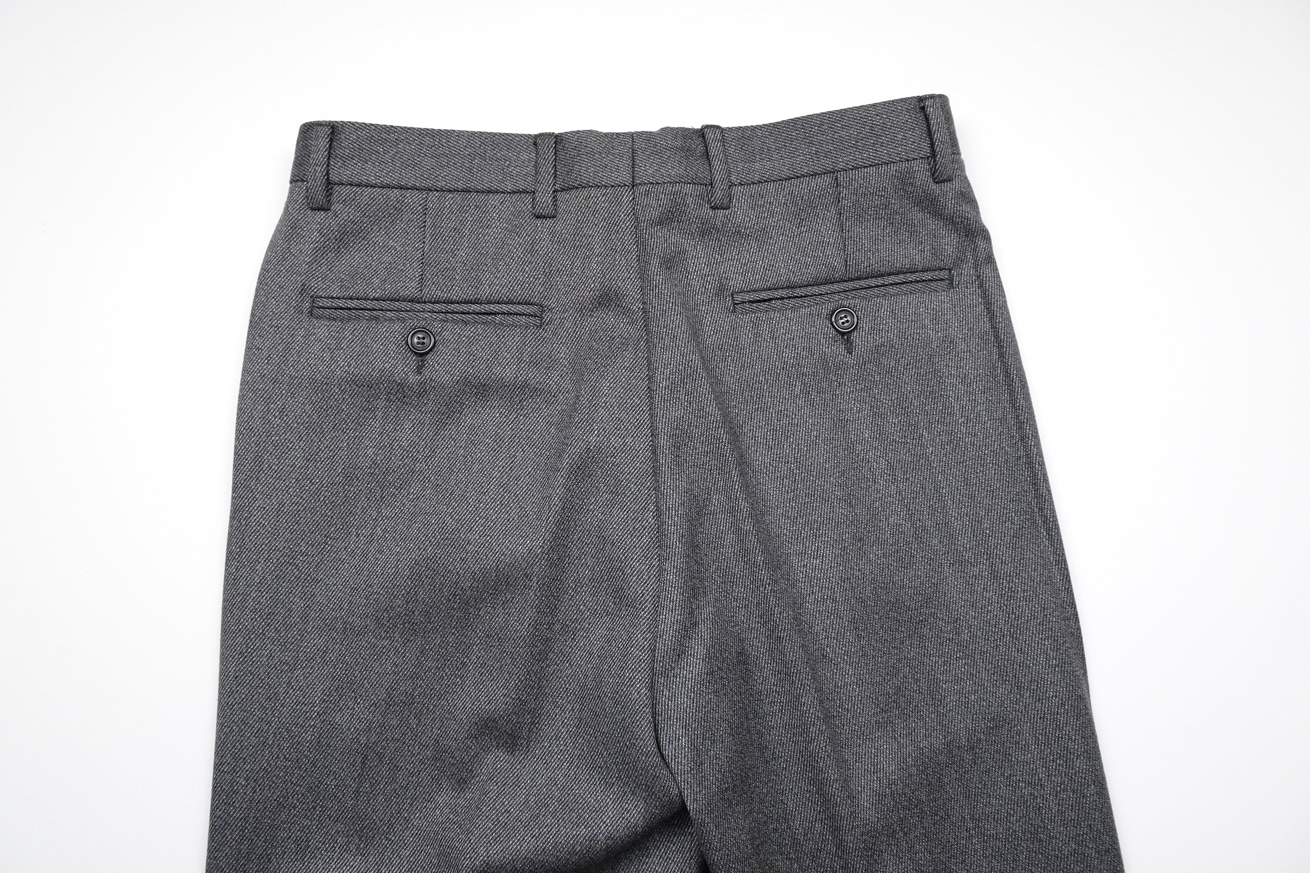 Mid Grey Twill Trousers EU46/W30