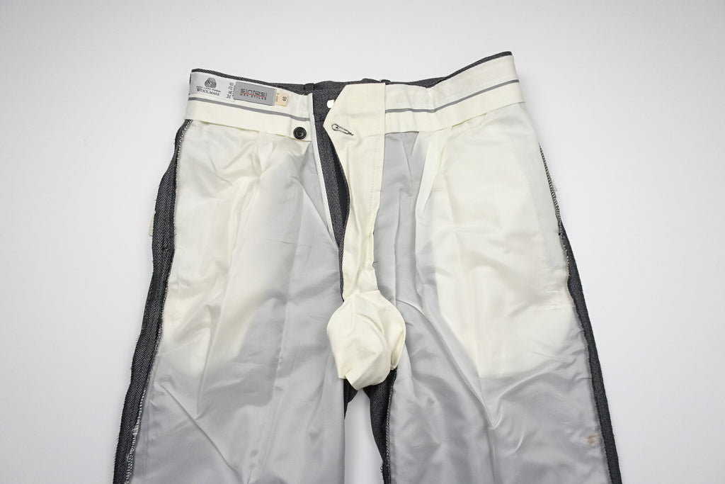 Mid Grey Twill Trousers EU46/W30