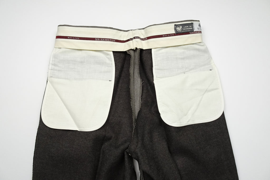 Taupe Covert Trousers EU46/W30