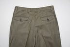 Khaki Flannel Trousers EU48/W32