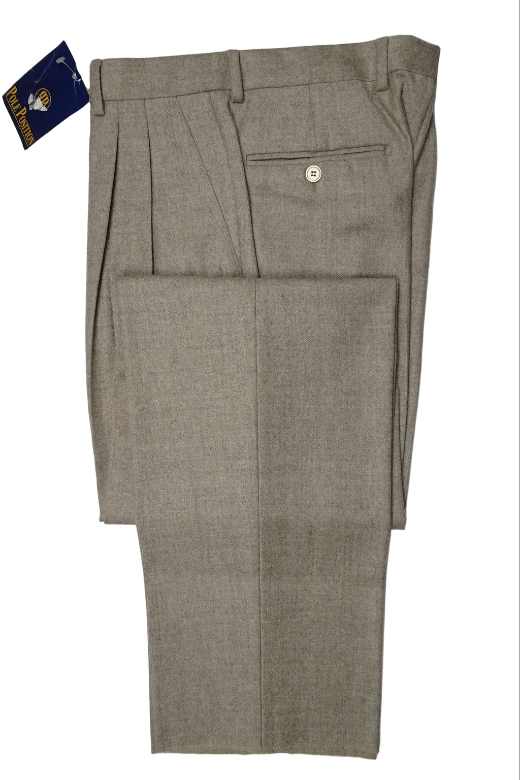 Beige Flannel Trousers EU46/W30