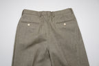 Beige Flannel Trousers EU46/W30