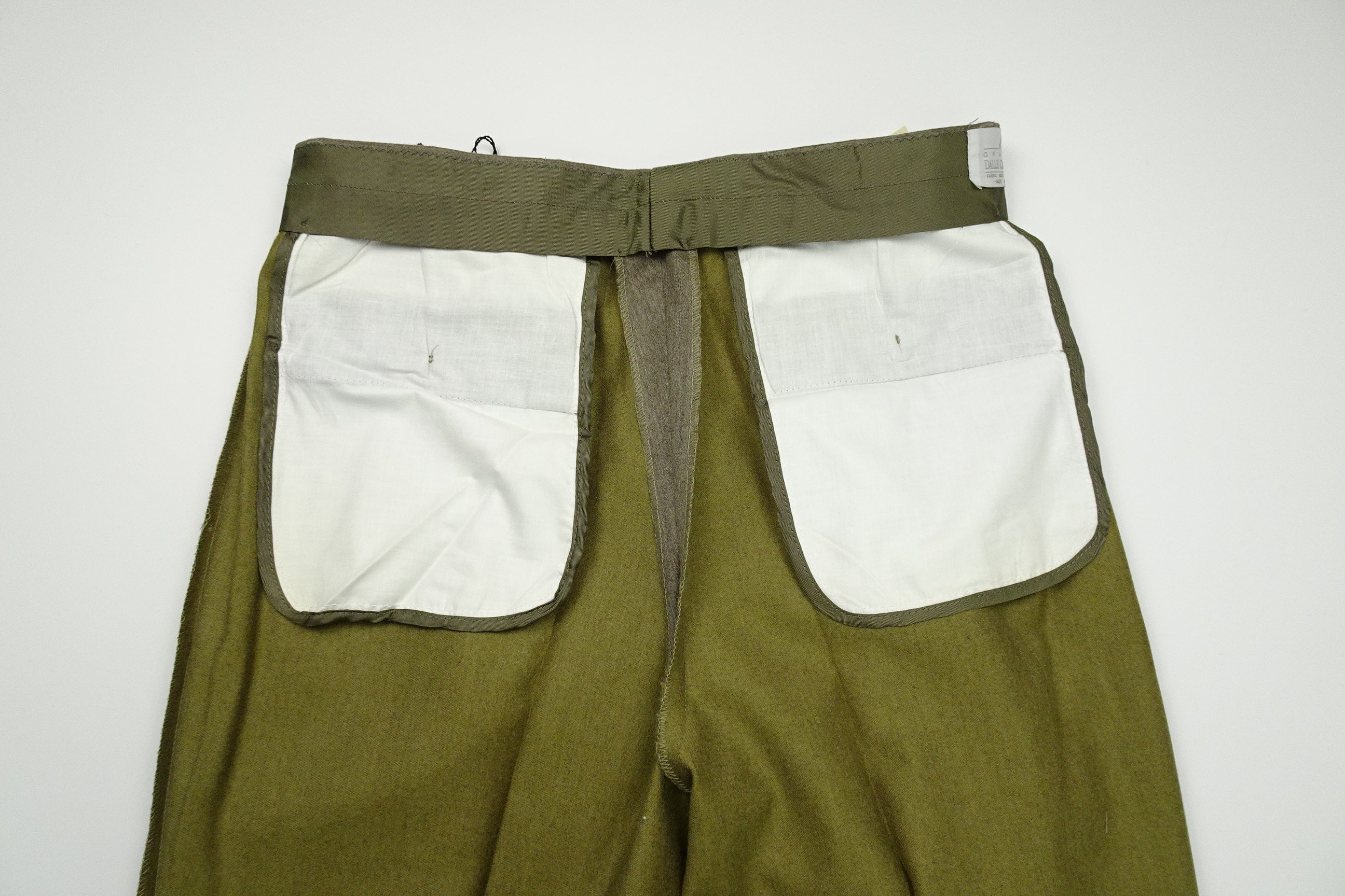 Light Green Covert Trousers EU48/W32