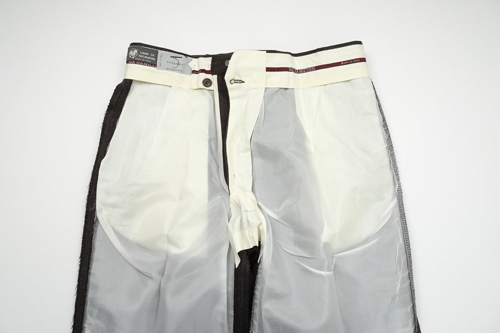 Mid Brown Covert Trousers EU46/W30