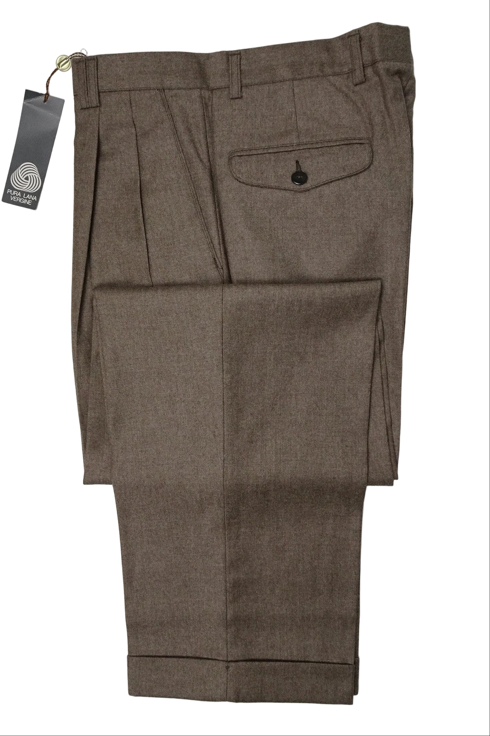 Mid Brown Flannels EU48/W32