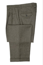 Mid Brown Flannel Trousers EU48/W32