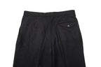 Black Flannel Trousers EU50/W34