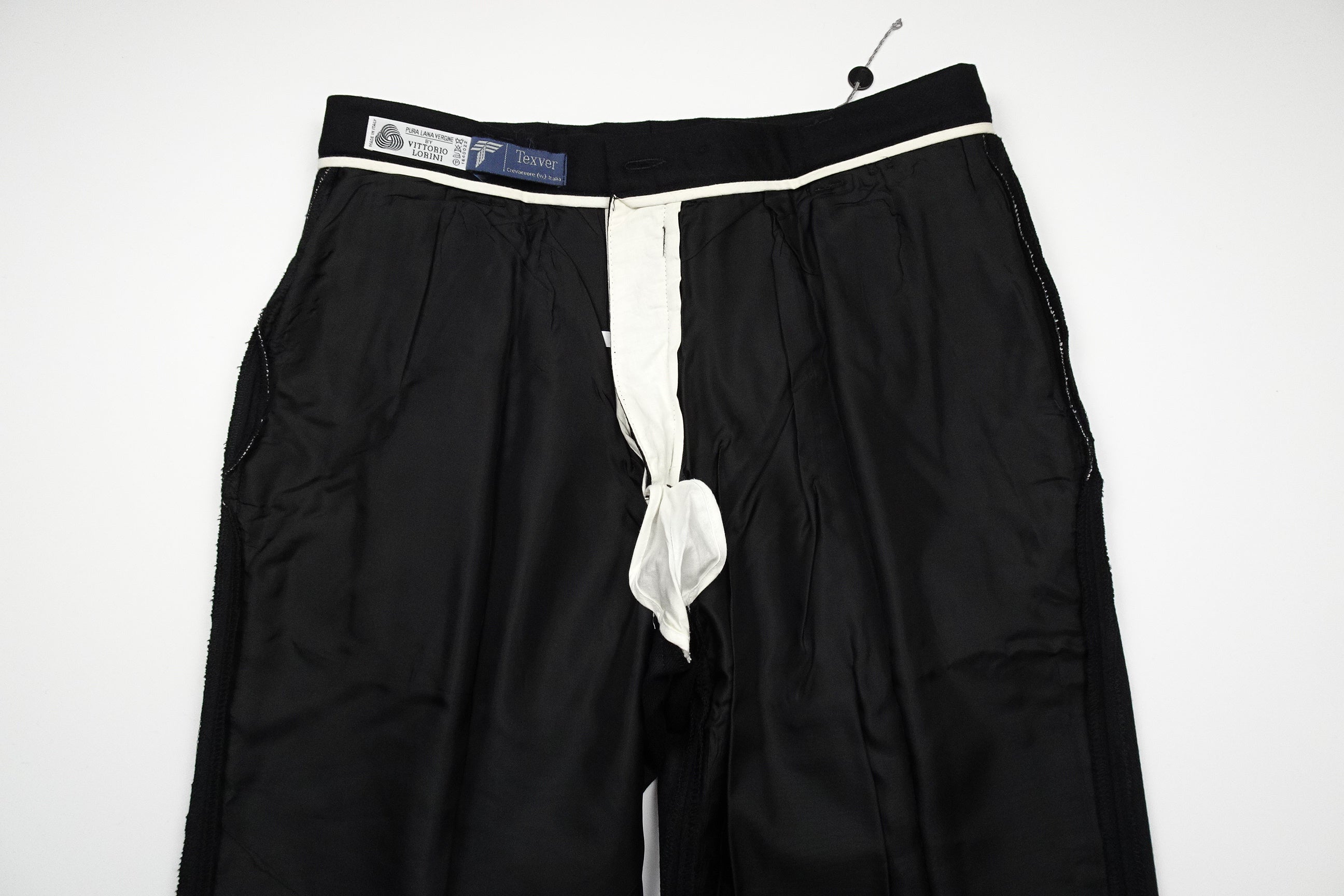 Black Flannel Trousers EU50/W34