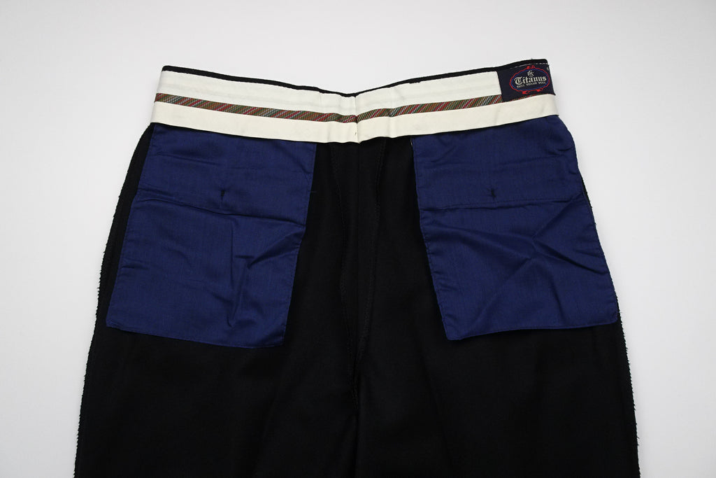 Black Flannel Trousers EU48/W32