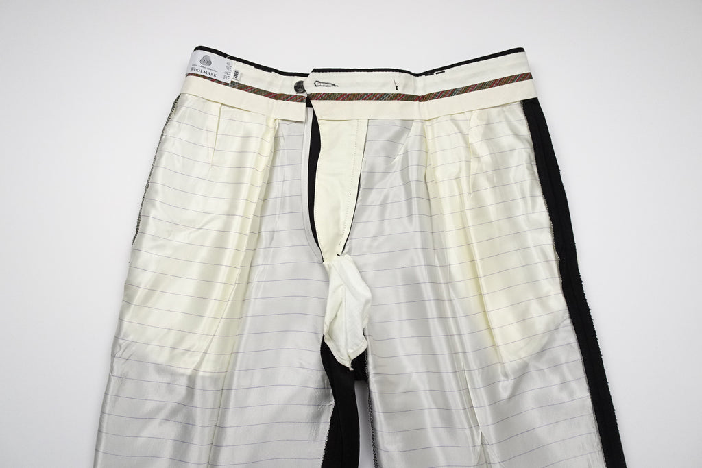 Black Flannel Trousers EU46/W30 (ATR638)