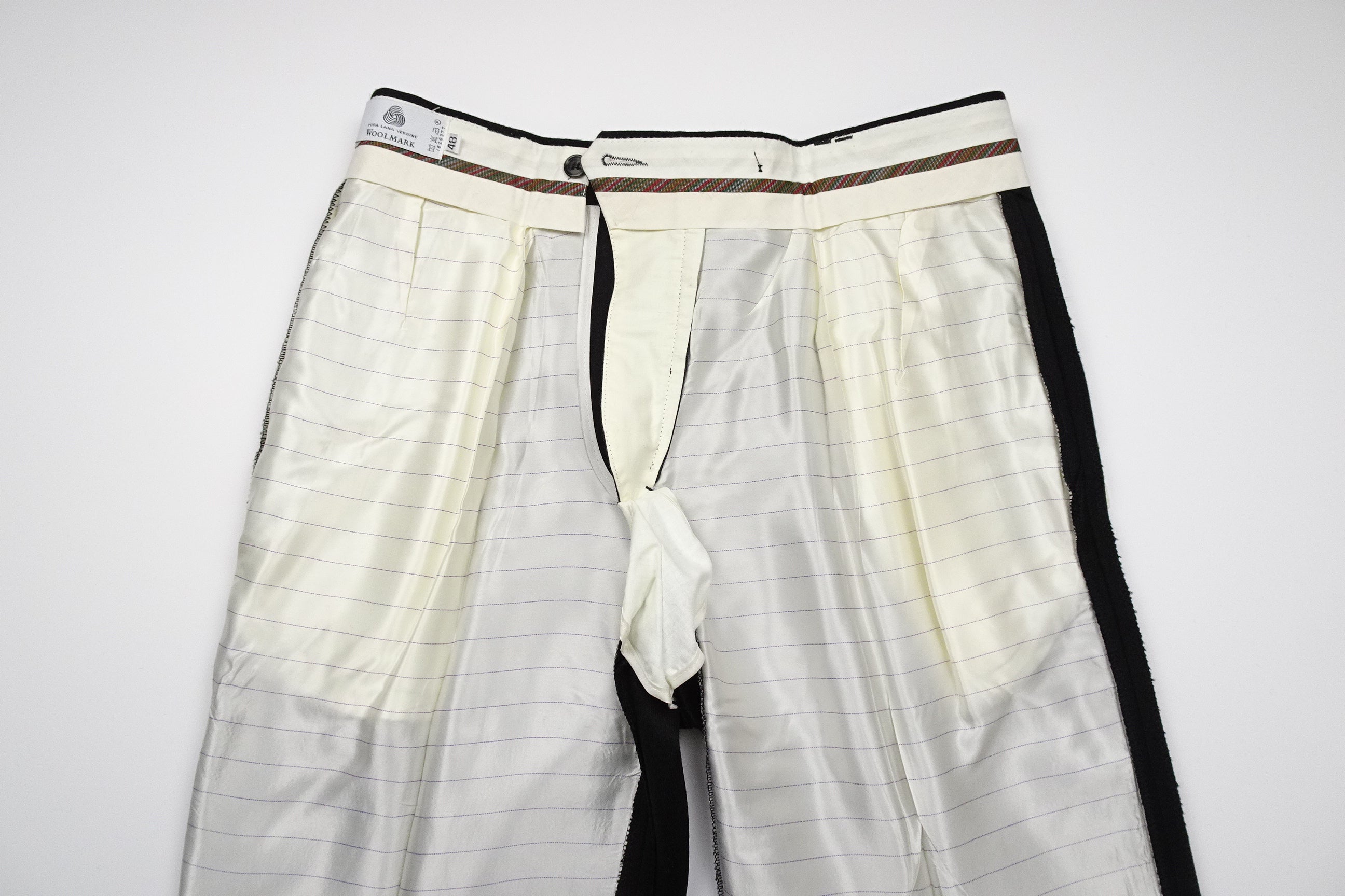 Black Flannel Trousers EU46/W30 (ATR638)