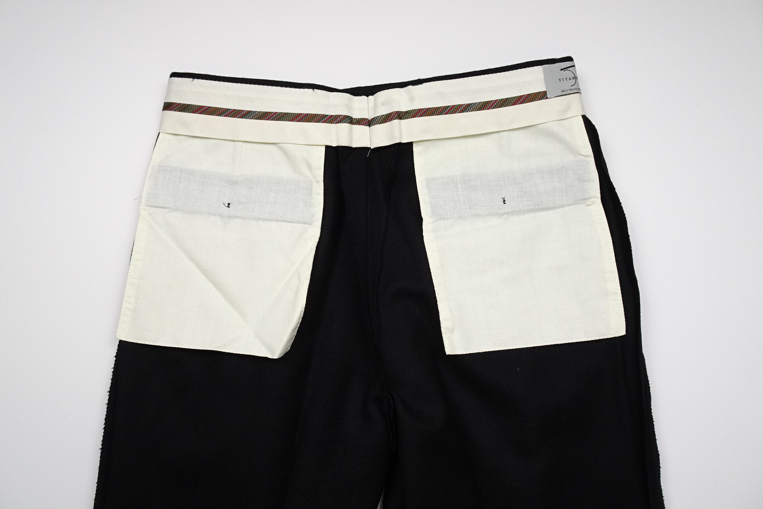 Black Flannel Trousers EU46/W30 (ATR638)