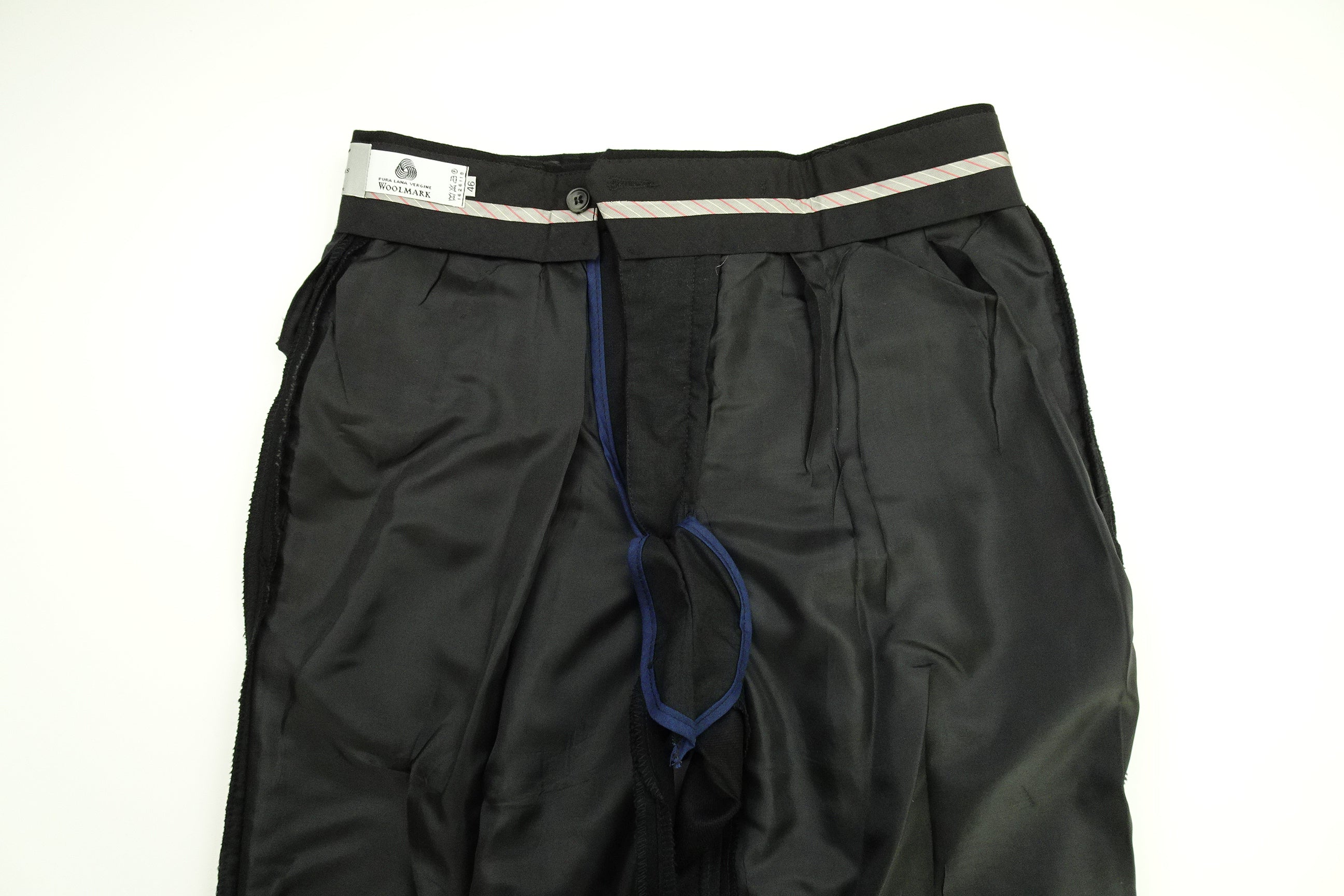 Black Flannel Trousers EU46/W30 (ATR639)