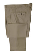 Beige Flannel Trousers EU54/W38