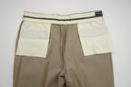 Beige Flannel Trousers EU54/W38