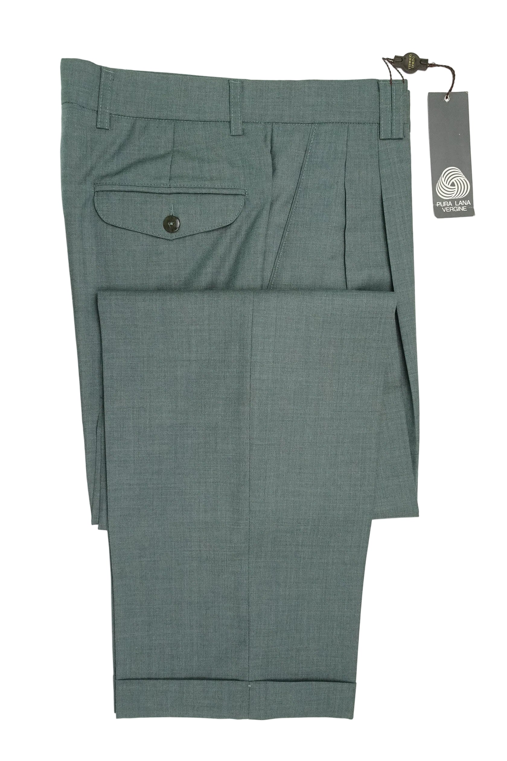 Turquoise Fresco Trousers EU46/W30