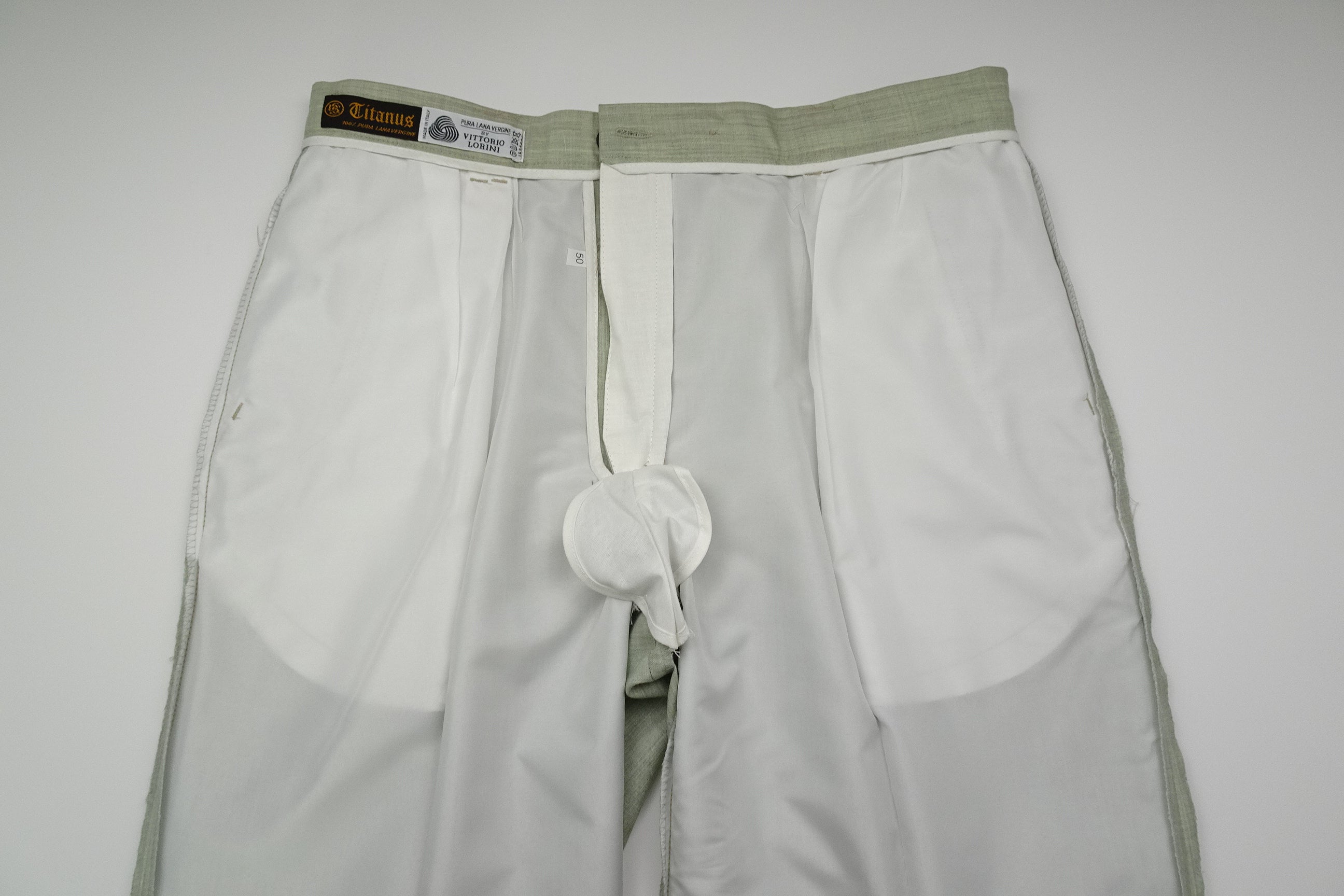 Mint Green Fresco Trousers EU48/W32
